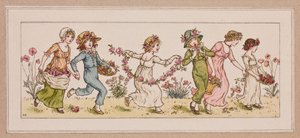 Fleurs et musique - Kate Greenaway